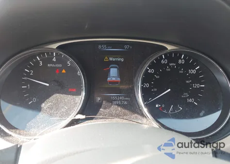 2014 Nissan Rogue Sv z USA, uszkodzony, nr VIN 5N1AT2MT0EC822973